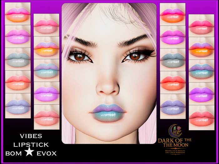 D&M  Lipstick BOM - Vibe Lips Evox
