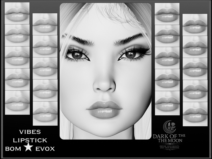 D&M  Lipstick BOM - Vibe Lips Demo Evox