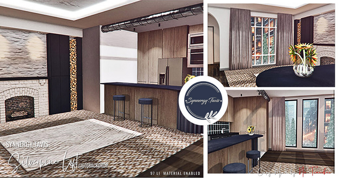 SYNNERGY.TAVIS//Sliverpine Loft Backdrop 