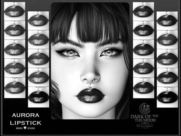 D&M  Lipstick BOM - Aurora Lips Evox Demo