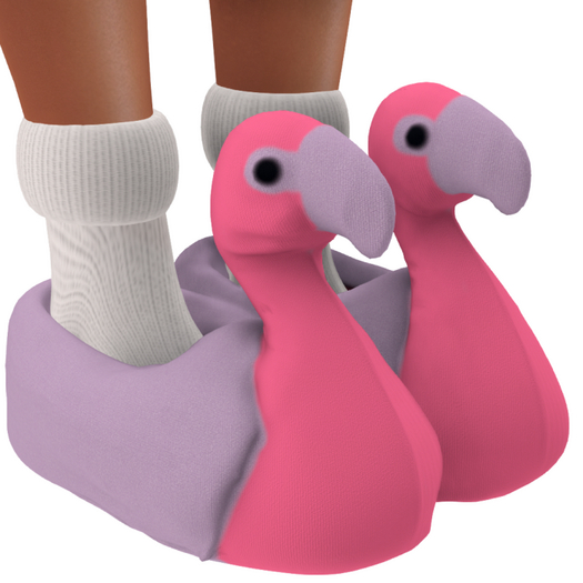 Flamingo Slippers (Boxed)