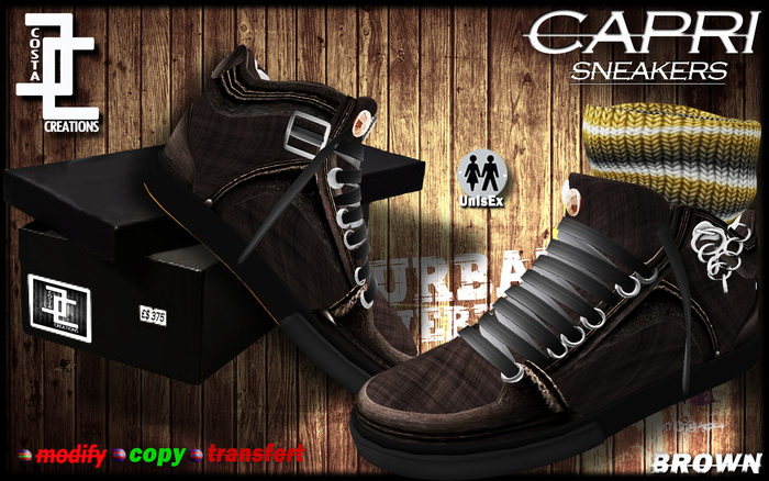 [CC] - CAPRI SNEAKERS [Brown] - by c0sTa Menna