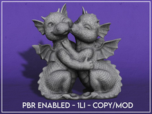 Hugging Dragons Statue