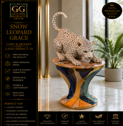 Snow Leopard Grace