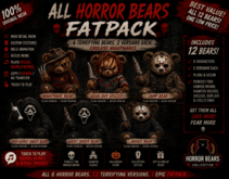 Moonforge - Horror Bear Fatpack - Decor/Held