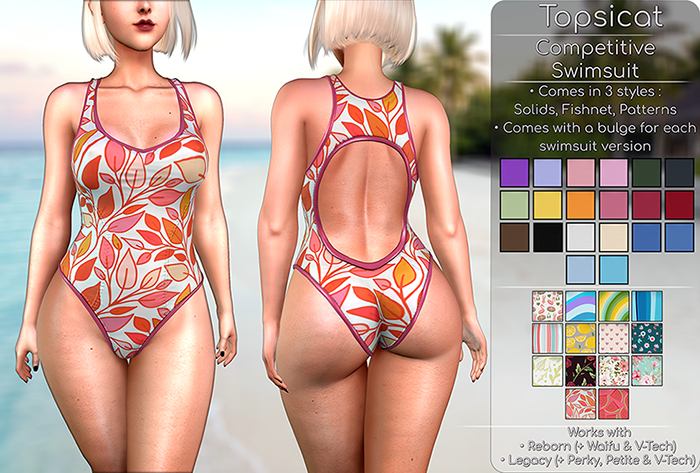 [Topsicat] Competitve Swimsuit