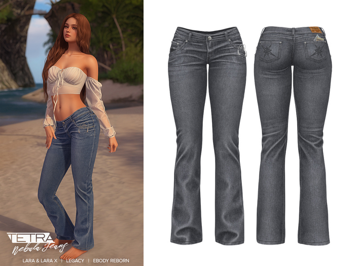 TETRA - Nebula Jeans (Ash)