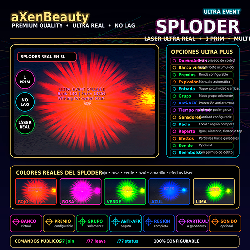 aX: ULTRA PLUS CLUB EVENT SPLODER