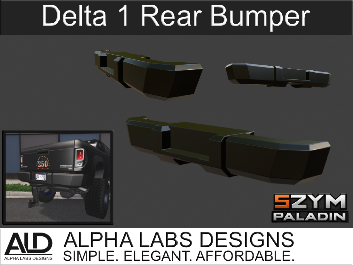 .::ALD::. Delta 1 - Rear Bumper [BOX]