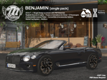 [777] BENJAMIN - Obsidian Black (Add)