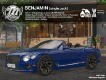 [777] BENJAMIN - Sapphire Blue (Add)