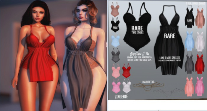 [G]Emma - Lingerie - Lara - Lace - Peach