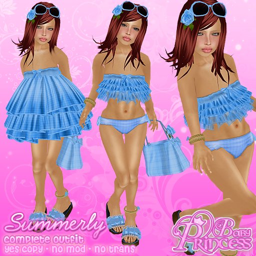 :*BABY*: SUMMERLY (blue) +:* BABYPRINCESS *:+ (M)