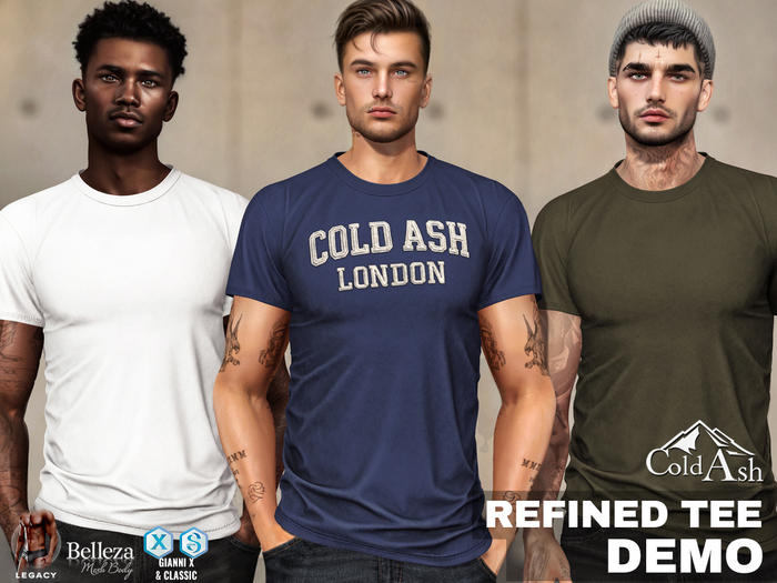 {COLD-ASH} DEMO REFINED Tee
