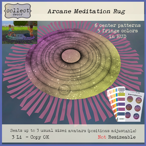 Arcane Meditation Rug - { collect }