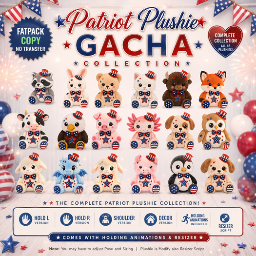 Patriot Plushies Fatpack