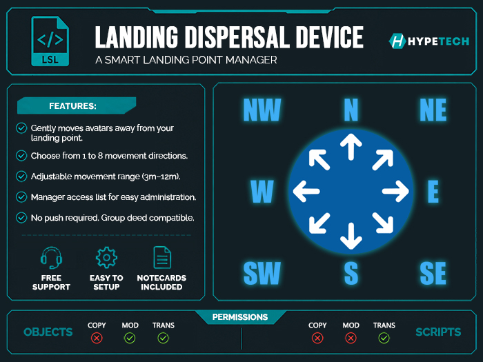 HypeTech - Landing Dispersal Device