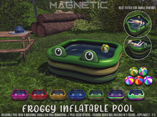 Magnetic - Froggy Inflatable Pool