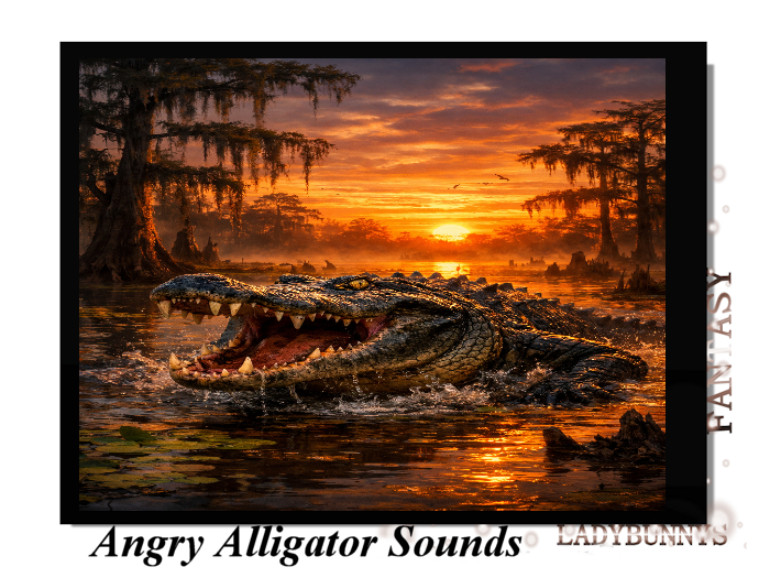 Bunny's Sounds -Angry Alligator Sounds Looped-full perm sounds effects