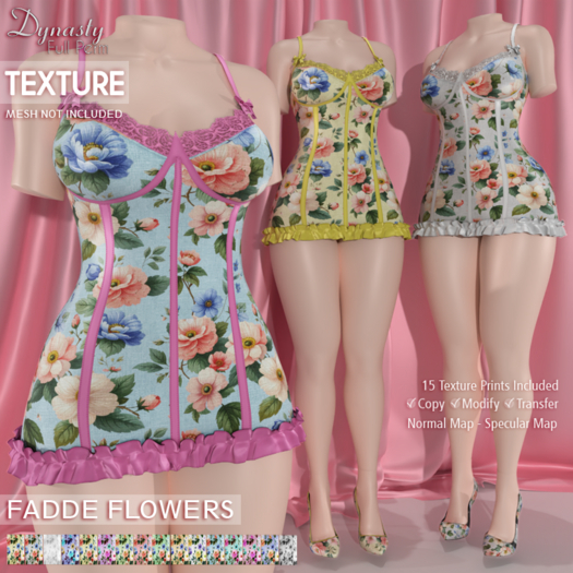 Dynasty TEXTURE - Fadde FLOWERS