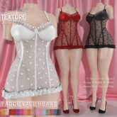 Dynasty TEXTURE - Fadde LACE HEART