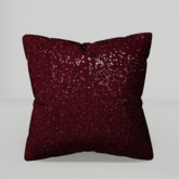 Pomegranate - Sparkle Pillow - Cherry