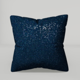 Pomegranate - Sparkle Pillow - Egyptian Blue