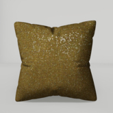 Pomegranate - Sparkle Pillow - Gold