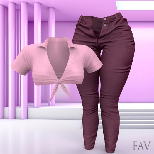 Pink OUTFIT JEANS LEGACY