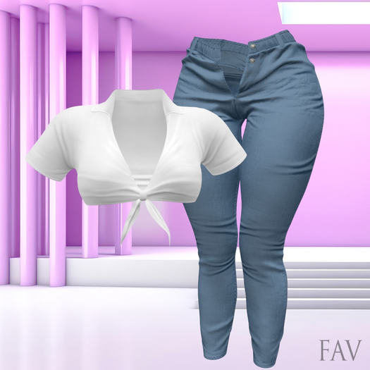 White OUTFIT JEANS LEGACY