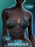 Celestial Drape Crystal Top by LAP (Fullpack)