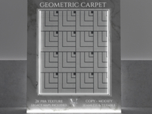 Vitier - Geometric Carpet (Copy/Mod)