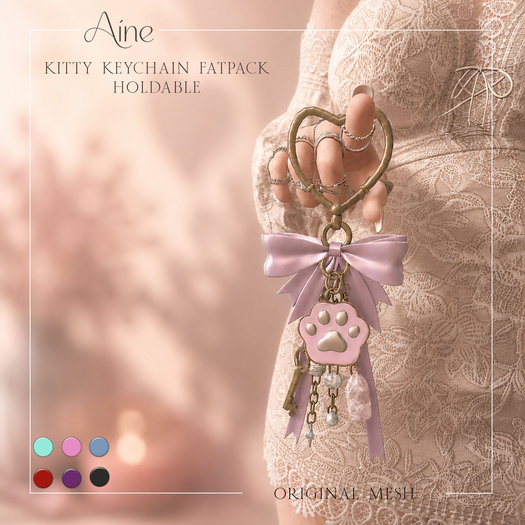 Aine - Kitty Keychain Fatpack (ADD)