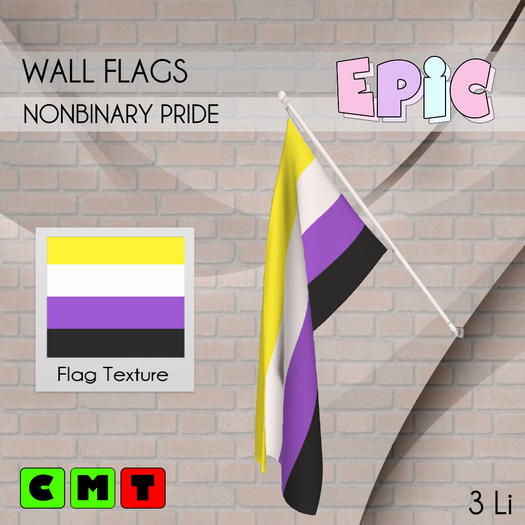 [EPIC Flag] Nonbinary Pride (ADD ME)