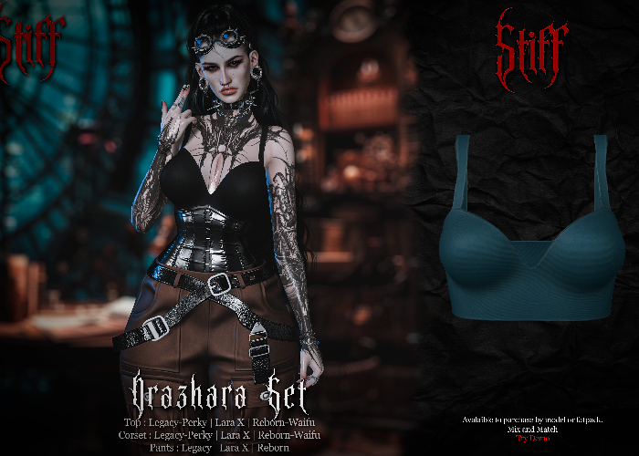 Stiff - Drazhara Top - Blue