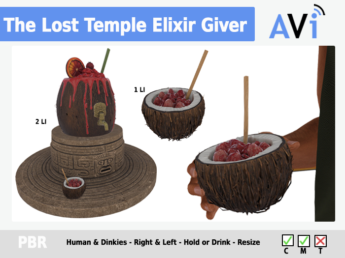 *AVI* Lost Temple Elixir - Giver