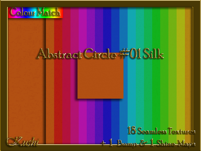 Abstract Circle #01 SILK Texture Pack