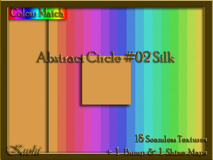 Abstract Circle #02 SILK Texture Pack