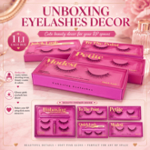Unboxing Eyelashes Decor