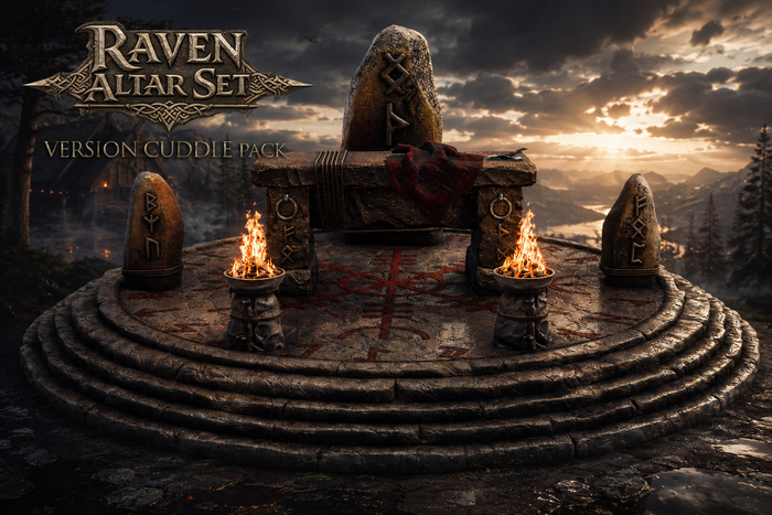 EVH Raven Altar Cuddle SET