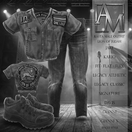 DEMO .: AlmaMiranda :. Rasta Male Outfit