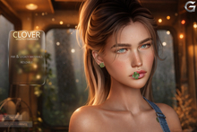 {geek} Clover - Mouth_Earrings