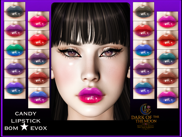 D&M  Lipstick BOM - Candy Lips Evox
