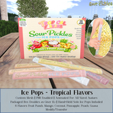 [SP] PBR Ice Pops - Tropical Flavors