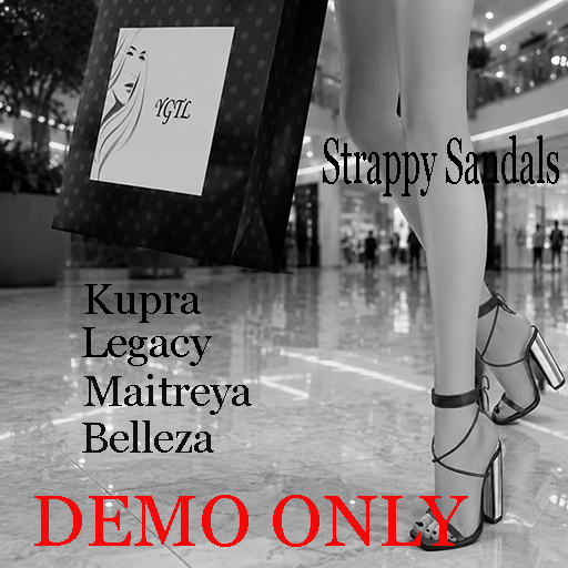 YGTL ALL DEMOS STRAPPY SANDALS