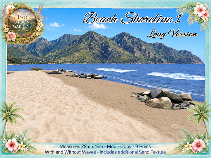 Beach Shoreline long 1