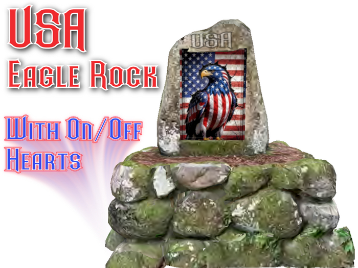 ♥♥♥♥♥~ USA EAGLE ROCK - [On/Off Hearts] ~ ♥♥♥♥♥