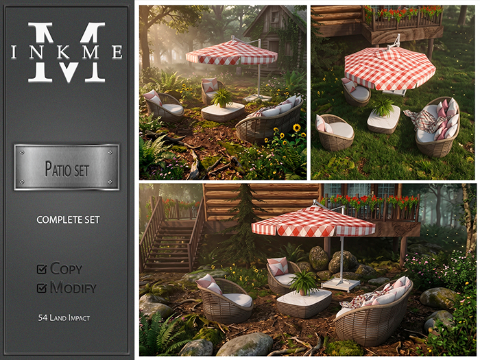 ::InkMe:: Patio set ADULT