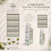 Unboxing Coconut Water Kiosk Display