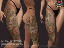 DO INK TATTOO ANIMALS